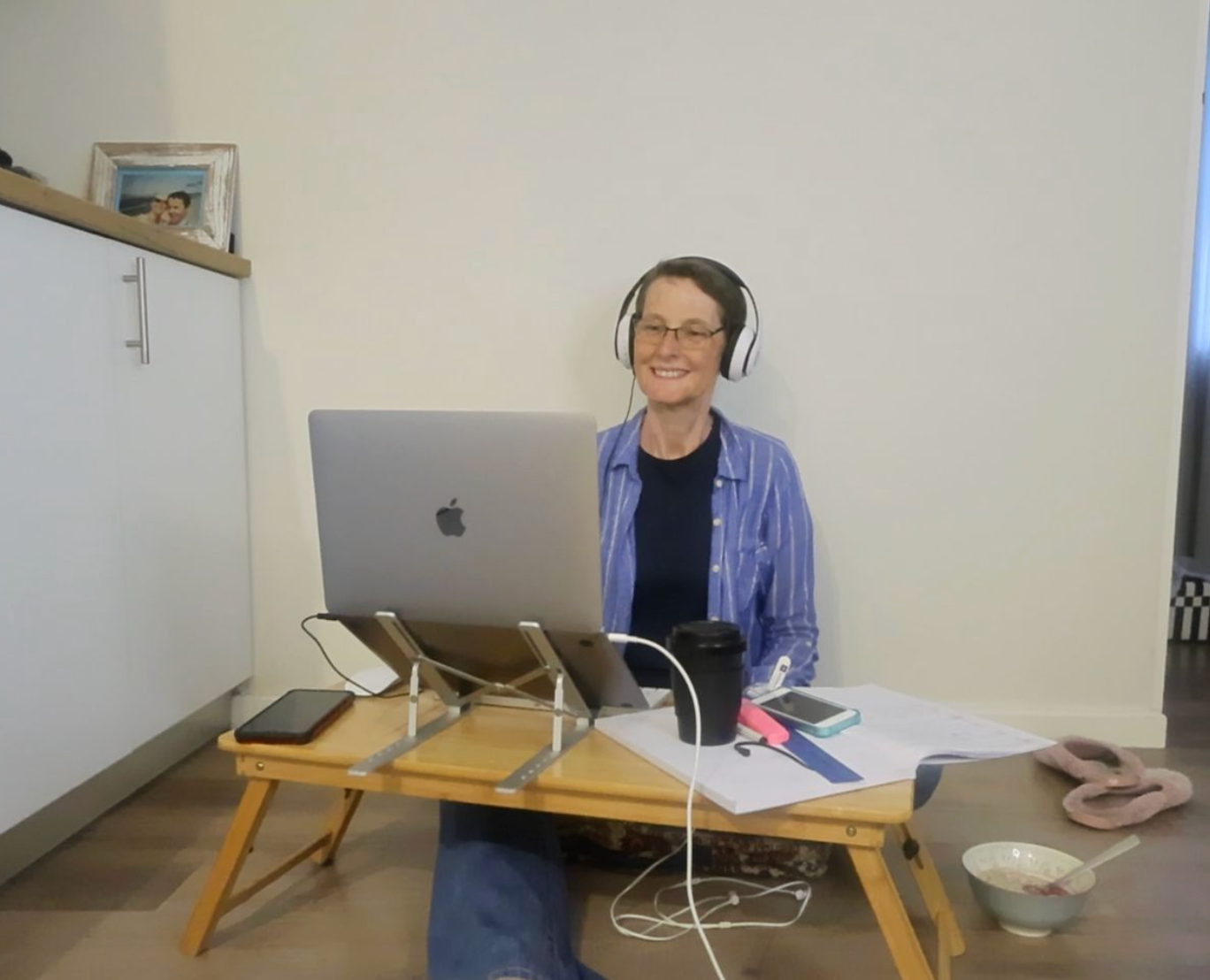 Ich liebe unseren Lebensstil, aber der größte Nachteil ist, dass wir keine Gäste bequem beherbergen können.