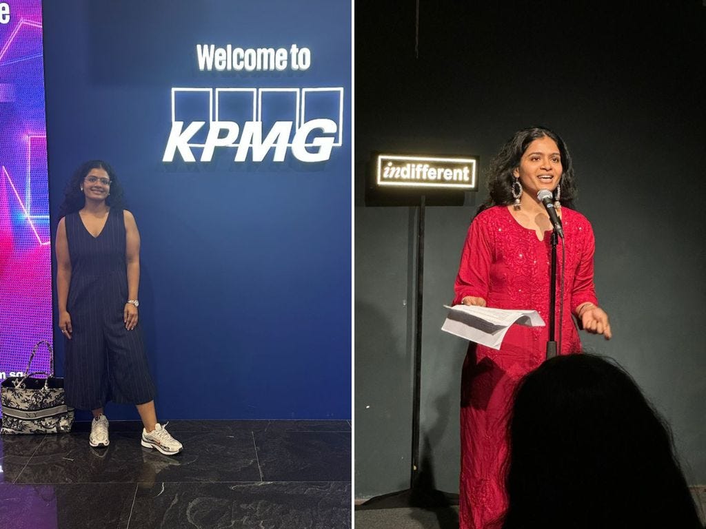 Namrata Yadav kündigte ihren Job bei KPMG und zog zurück nach Indien, um ihrer Leidenschaft für Schreiben und Poesie nachzugehen.